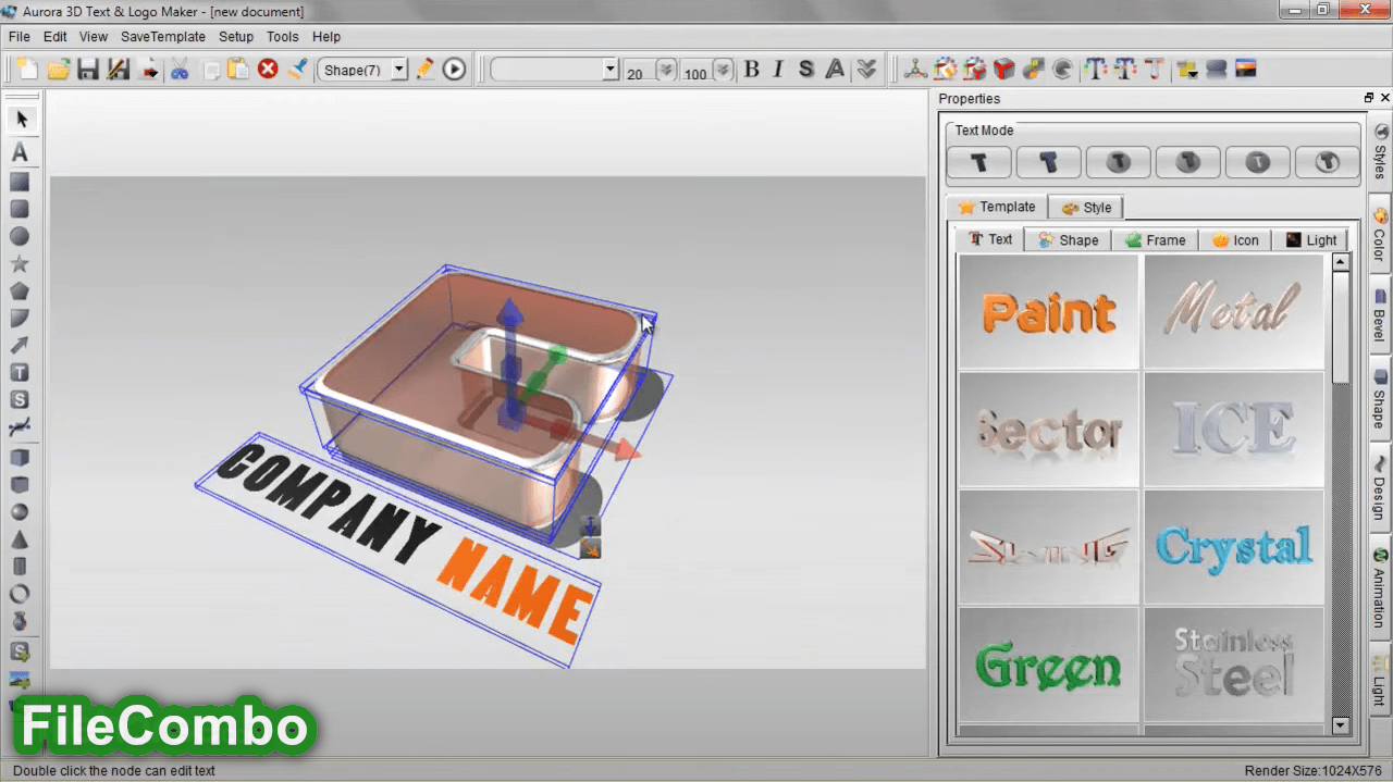 Download Aurora 3D Text & Logo Maker 16.1.7 Free