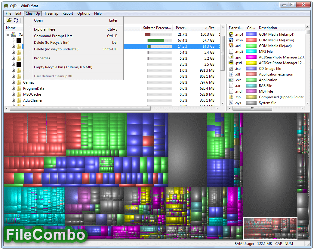Download WinDirStat 1.1.2 Free